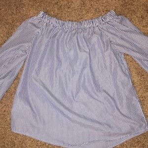 off the shoulder top